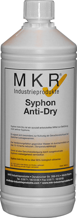 Syphon anti-dry