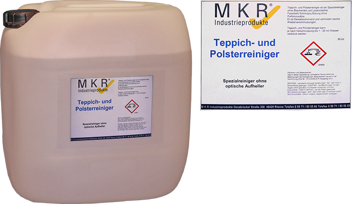 Teppich- und Polsterreiniger